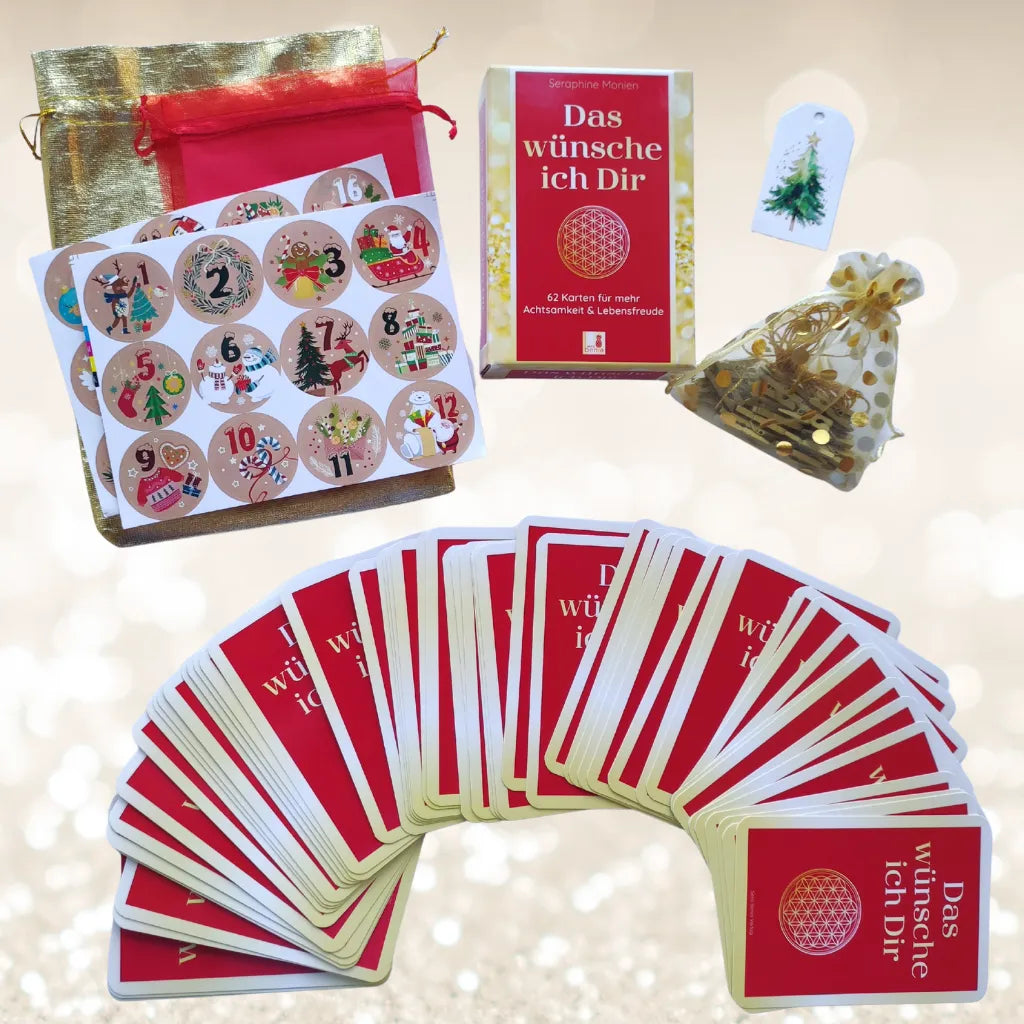 DIY Adventskalender Set & „Das wünsche ich Dir“ Kartenset