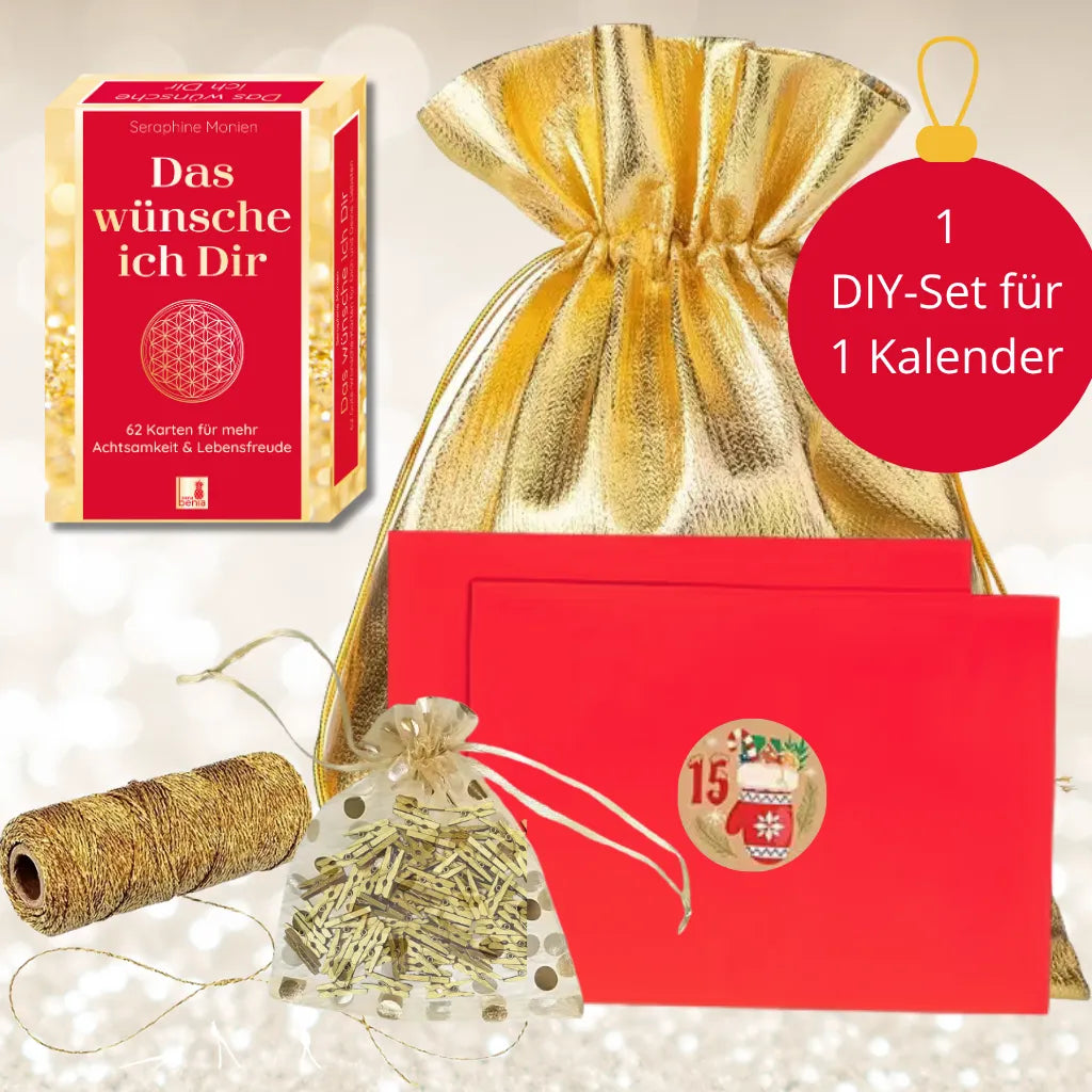 DIY Adventskalender Set & „Das wünsche ich Dir“ Kartenset