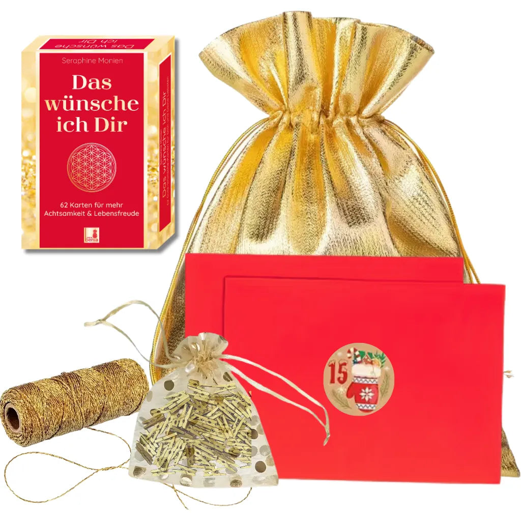 DIY Adventskalender Set & „Das wünsche ich Dir“ Kartenset