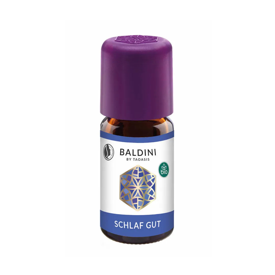 Baldini Schlaf gut ätherisches Öl, 5ml, von Taoasis, für sanfte Träume und Geborgenheit.