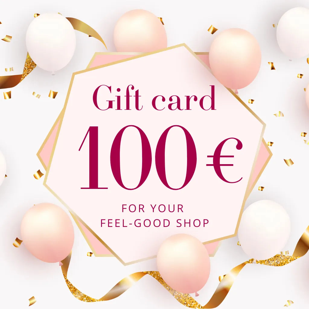 Gift voucher 100 euros for feel-good moments in the Sera Benia online store.