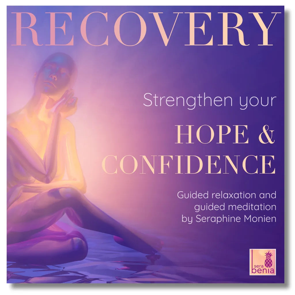 Seraphine Monien Meditation Cover: Recovery, Hoffnung, Zuversicht, Krise.