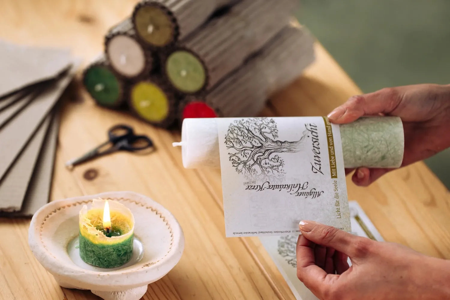 Allgäuer Heilkräuterkerzen