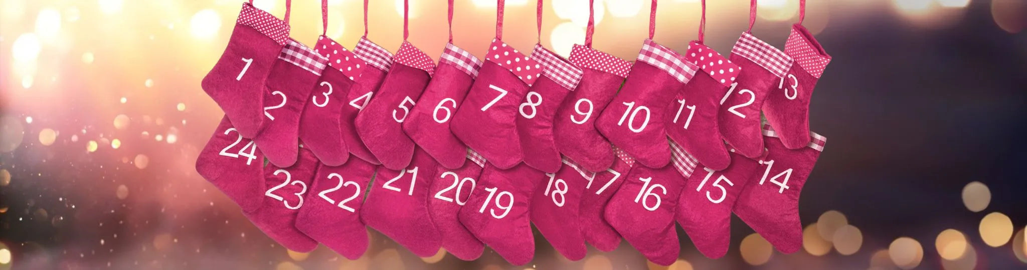 Adventskalender-Girlande