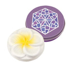 Baldini Duftstein Frangipani in Schmuckdose, kompakt und sicher, für individuelle Beduftung.