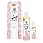 Baldini Selfcare-Duftset "Zeit für dich" mit Bio-Raumspray und Aroma Roll-On, Demeter-Qualität.