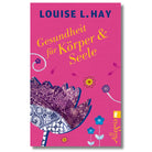 Buchcover Louise Hay Gesundheit Körper Seele. Pinkes Taschenbuch für Selbstheilung.